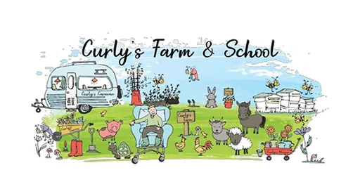 Curly's Farm and School logo
