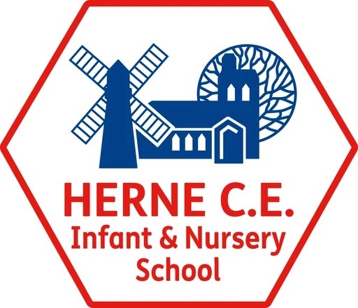 Herne CofE Infant School logo