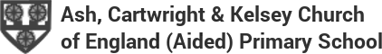 Ash Cartwright and Kelsey CofE Primary School logo